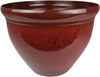 HC Pizzazz Resin Pottery Planter Red 12 in. Lightweight Outdoor & Indoor Decorative Plant Pot - Deal of The Week