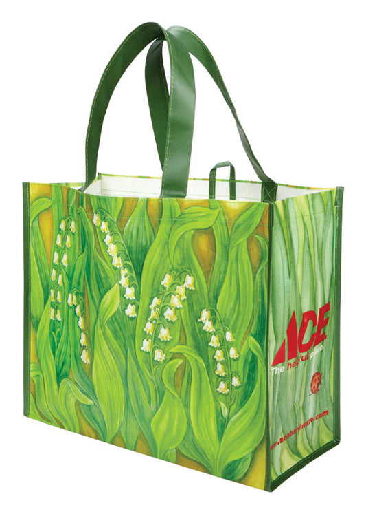 1 Bag at a Time 13-1/2 in. H x 16 in. W x 7 in. L Reusable Shopping Bag (Pack of 50)