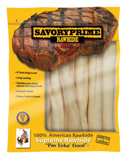 Savory Prime All Size Dogs Adult Mini Rolls Beef 6-7 in. L 7 pk