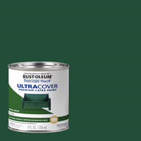 Rust-Oleum Painters Touch Ultra Cover Gloss Hunter Green Paint Indoor and Outdoor 250 g/L 8 oz.