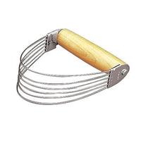 Fox Run Silver/Brown Stainless Steel Wire Pastry Blender