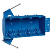 Carlon New Work 55 cu in Rectangle PVC 4 gang Outlet Box Blue - Deal of The Week