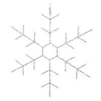 Celebrations LED Snowflake Silhouette 14.5 in. Hanging Decor