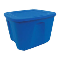 Homz 23.5 in. H x 17-1/2 in. W x 15.5 in. D Stackable Storage Tote (Pack of 8)