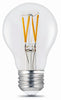 Feit Electric Enhance A19 E26 (Medium) Filament LED Bulb Soft White 60 Watt Equivalence 2 pk