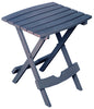 Quik Fold Patio Side Table, Resin, Bluestone (A)