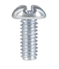 Hillman No. 8-32 X 3/8 in. L Combination Round Head Zinc-Plated Steel Machine Screws 100 pk