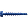 HILLMAN Tapper 1/4 in. D X 1.75 in. L Steel Hex Head Concrete Screw Anchor 100 pk - Open Box