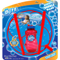 Blitz Bubbles Mighty Bubble Wand Plastic Multicolored 1 pc (Pack of 6)