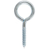 Hampton 3/8 in. x 4 in. L Zinc-Plated Steel Lag Thread Eyebolt (Pack of 10)