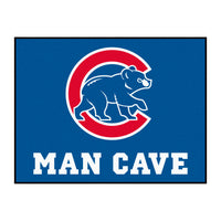 MLB - Chicago Cubs Bear Man Cave Rug - 34 in. x 42.5 in.