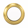 Heath Zenith Polished Brass Metal Gold/White 16V Wired Traditional Pushbutton Doorbell 0.8 D in.