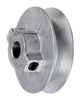 Chicago Die Casting Single V-Grooved Die Cast Zinc Pulley 2 Dia. x 1/2 Bore in. - Open Box