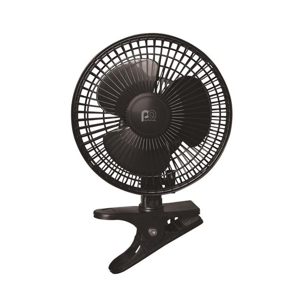 Ventilador de clip Perfect Aire de 11 in de alto y 2 velocidades