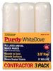 Purdy White Dove Woven Fabric 9 in. W X 3/8 in. Paint Roller Cover 3 pk - Deal of The Week