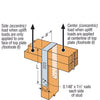 Simpson Strong-Tie 3.6 in. H X 1.3 in. W X 7.2 in. L Galvanized Steel Stud Plate