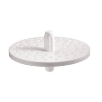 Plumb Pak 3 in. D White Plastic Strainer Assembly and Disposal Flange Set