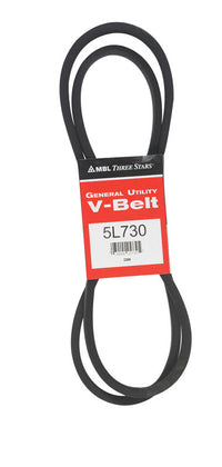 Mitsuboshi FHP 5L730 General Utility V-Belt 0.63 in. W X 73 in. L For Fractional Horsepower Motors