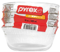 Pyrex 4.88 in. W X 4.88 in. L Custard Cups Clear 4 pk (Pack of 6)