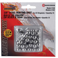 Marksman Laserhawk 3/8 in. Slingshot Ammunition