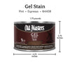 Old Masters Espresso Gel Stain 1 Pt. (Pack of 4)
