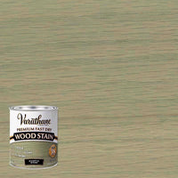 Varathane Semi-Transparent Gloss Rustic Sage Oil-Based Urethane Modified Alkyd Fast Dry Wood Stain 1 - Open Box