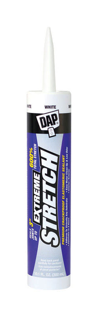 DAP Extreme Stretch White Acrylic Urethane Windows/Doors/Seal/Paint Sealant 10.1 oz - Deal of The Week
