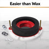 Korky Wax Free Toilet Seal Rubber and Foam For Universal