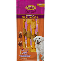 Cadet Gourmet Porkhide Shish Kabobs 4 In 1
