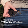 Statik MagStack Slim USB-C to USB-C Cable 6.6 ft. Black
