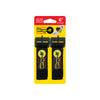 Wrap-It Storage Super-Stretch 1 in. W X 6 in. L Black Stretch Storage Straps 10 lb 6 pk