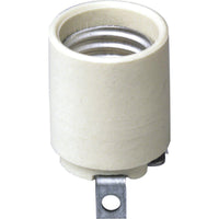 Leviton Porcelain Incandescent Medium Base Keyless Socket 1 pk