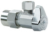 BrassCraft 1/2 in. CPVC outlets X 3/8 in. Compression Brass Angle Stop Valve