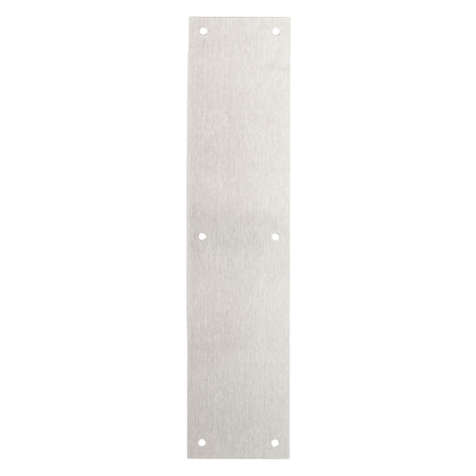Brinks 15 in. L Stainless Steel Push Plate