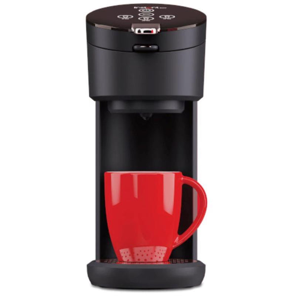 Cafetera instantánea de una sola porción de 40 oz de color negro