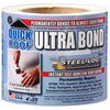 Quick Roof Ultra Bond White Tape Self Stick Instant Waterproof Repair & Flashing 4 W in. x 25 L ft.