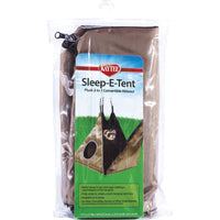 Kaytee Sleep-E-Tent 2-in-1 Convertible Small Animal Hideout and Hammock 11 in x 11 in x 10 in