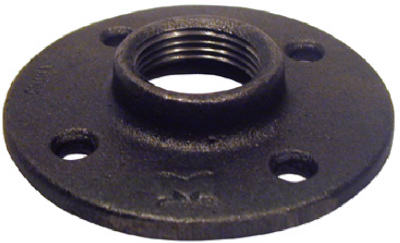 BK Products 3/4 in. FPT Black Malleable Iron Floor Flange (Pack of 5)