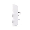 360 Electrical Revolve 4 outlets Wall Tap Surge Protector White 1080 J - Open Box