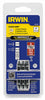 Irwin Impact Screw-Grip .15 in. M2 High Speed Steel Double-Ended Screw Extractor 2 in. 3 pc