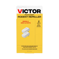 Victor PestChaser Plug-In Electronic Pest Repeller For Rodents 2 pk