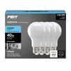 Feit Enhance A19 E26 (Medium) LED Bulb Daylight 40 Watt Equivalence 4 pk