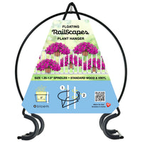 RailScapes Plant Clip Large hooks fit 1.25”-1.5”