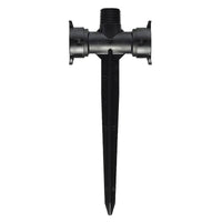 Orbit 67991 1/2 Black Driplock Drip Tubing Inline X 1/2 Male Pipe Thread Stake