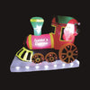 A Holiday Company LED Santa's Express Train 11 ft. Inflatable (Pack of 4)