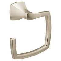 POLISHED NICKEL TOWEL RING