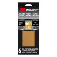 SANDPPR 3-2/3"W 180G 6PK