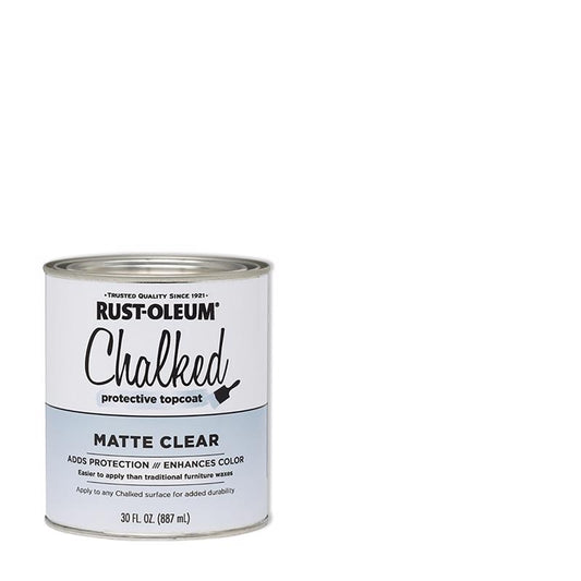 Rust-Oleum Chalked Clear Chalk Paint 30 oz (Pack of 2).