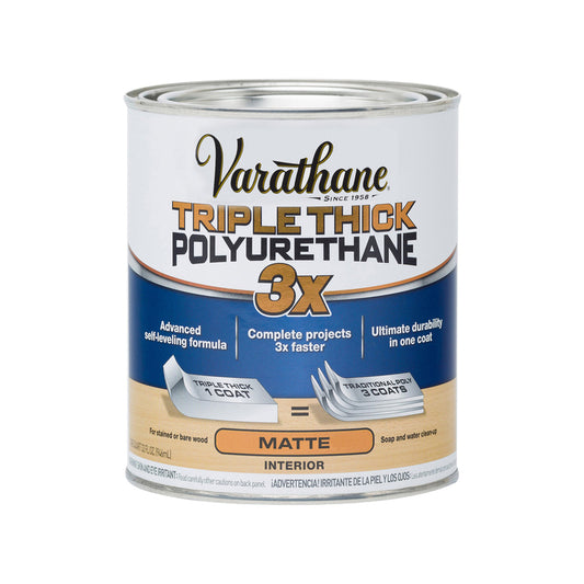 Varathane Clear Matte Polyurethane 1 qt.