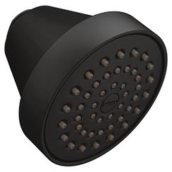 Matte black one-function 3-5/8" diameter spray head standard